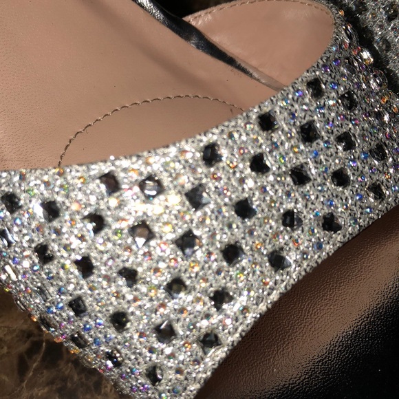 Silver sparkle heels - Picture 5 of 5